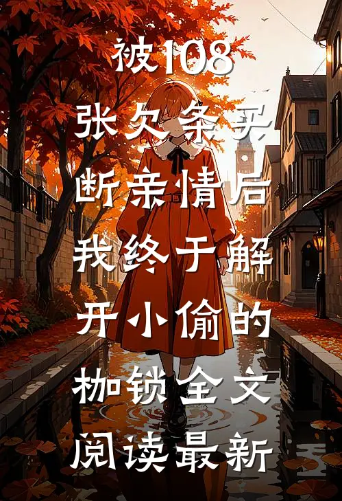 被108张欠条买断亲情后，我终于解开小偷的枷锁全文阅读最新