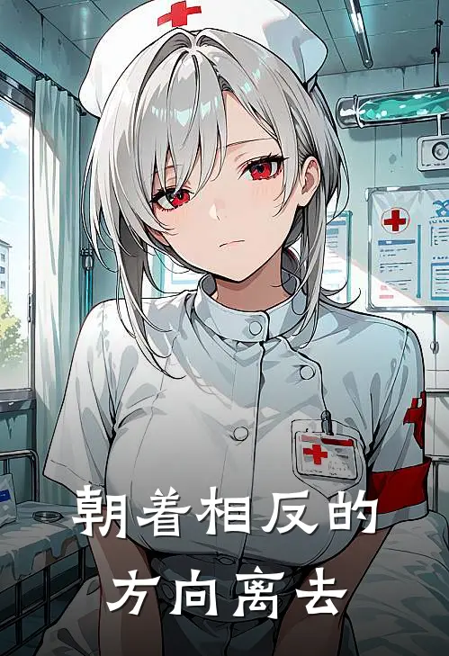 朝着相反的方向离去