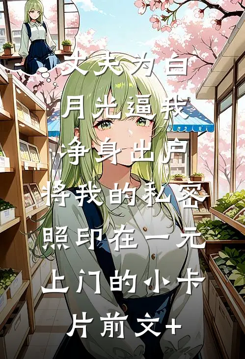丈夫为白月光逼我净身出户，将我的私密照印在一元上门的小卡片前文+