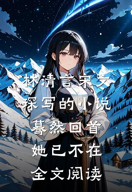 林清言宋文琛写的小说蓦然回首她已不在全文阅读