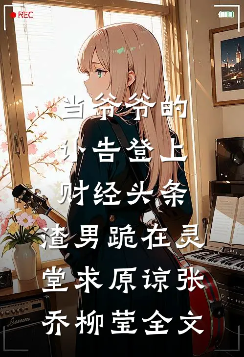 当爷爷的讣告登上财经头条，渣男跪在灵堂求原谅张乔柳莹全文