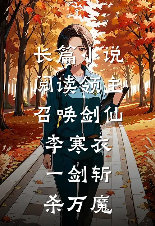 长篇小说阅读领主：召唤剑仙李寒衣，一剑斩杀万魔