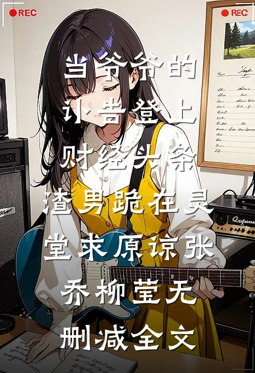 当爷爷的讣告登上财经头条，渣男跪在灵堂求原谅张乔柳莹无删减全文