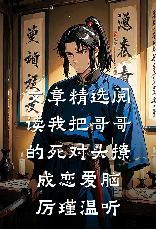 文章精选阅读我把哥哥的死对头撩成恋爱脑厉瑾温听