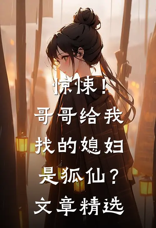 惊悚！哥哥给我找的媳妇是狐仙？文章精选