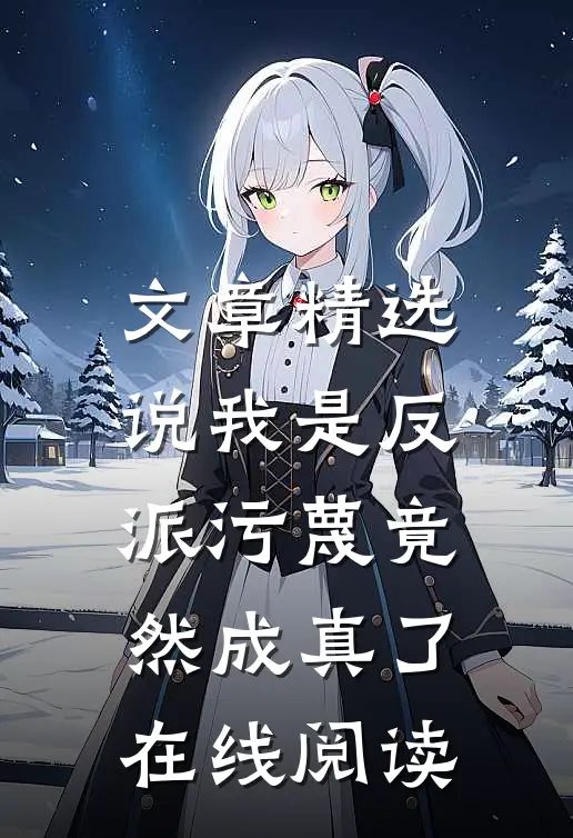 文章精选说我是反派污蔑竟然成真了在线阅读