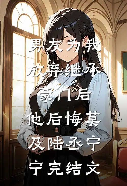 男友为我放弃继承豪门后，他后悔莫及陆丞宁宁完结文