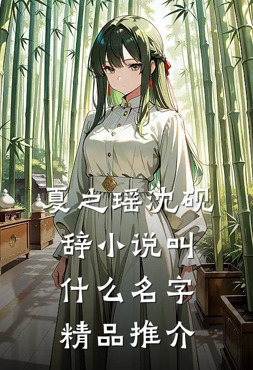 夏之瑶沈砚辞小说叫什么名字精品推介