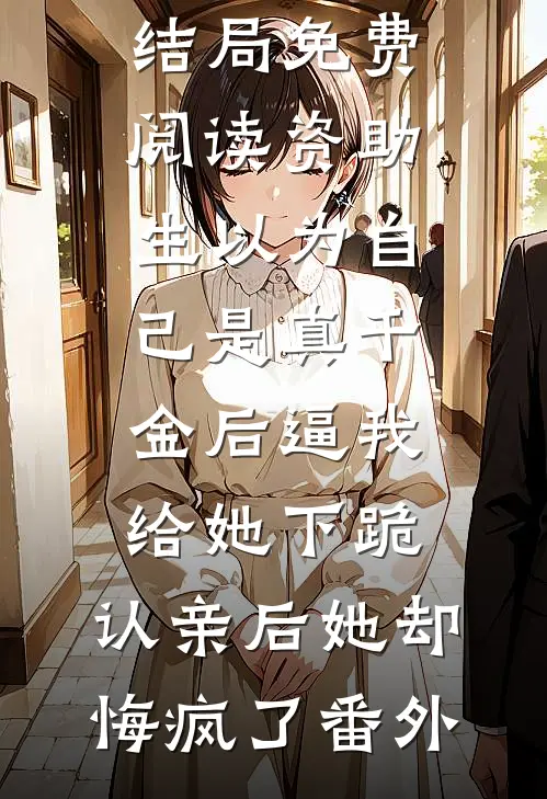 顾青青夏然结局免费阅读资助生以为自己是真千金后逼我给她下跪，认亲后她却悔疯了番外