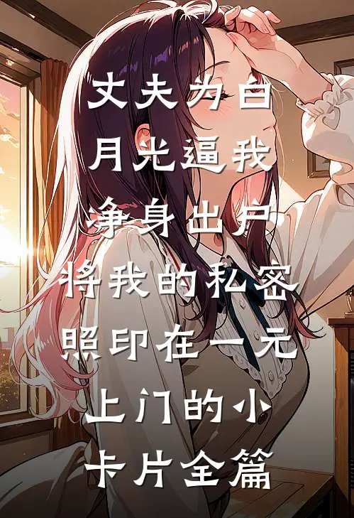 丈夫为白月光逼我净身出户，将我的私密照印在一元上门的小卡片全篇
