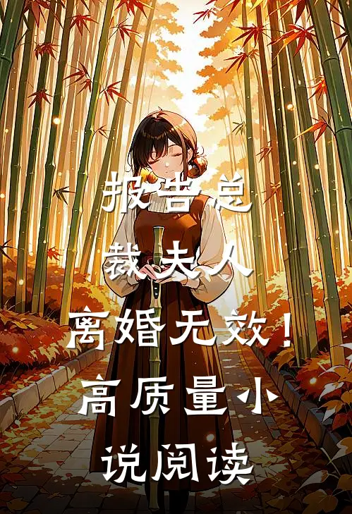 报告总裁夫人，离婚无效！高质量小说阅读