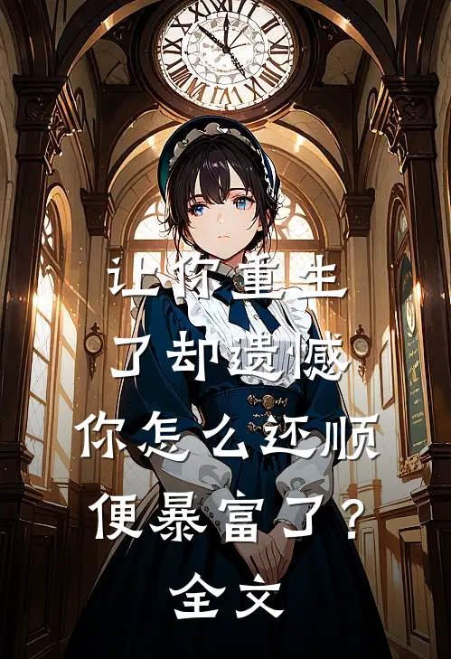让你重生了却遗憾，你怎么还顺便暴富了？全文