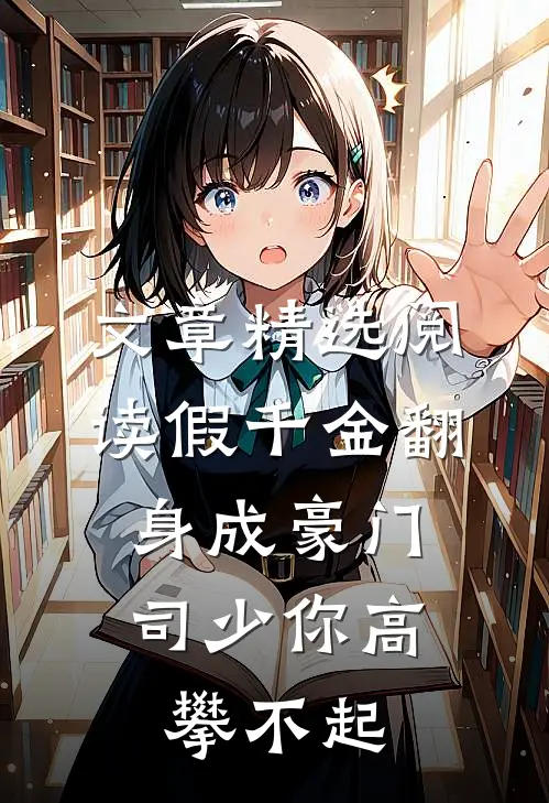 文章精选阅读假千金翻身成豪门，司少你高攀不起