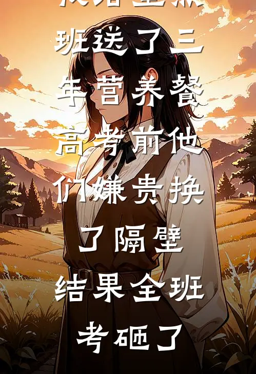 我给重点班送了三年营养餐，高考前他们嫌贵换了隔壁，结果全班考砸了
