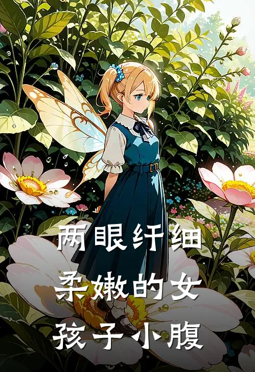 两眼纤细柔嫩的女孩子小腹