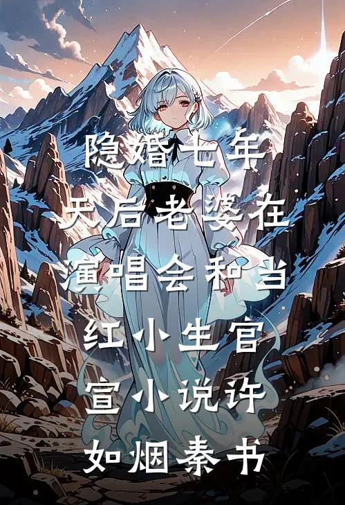隐婚七年，天后老婆在演唱会和当红小生官宣小说许如烟秦书