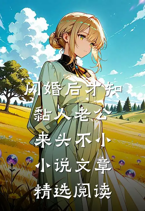 闪婚后才知黏人老公来头不小小说文章精选阅读
